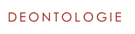 DEONTOLOGIE